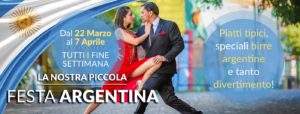 Festa Argentina: dal 22 Marzo al 7 Aprile